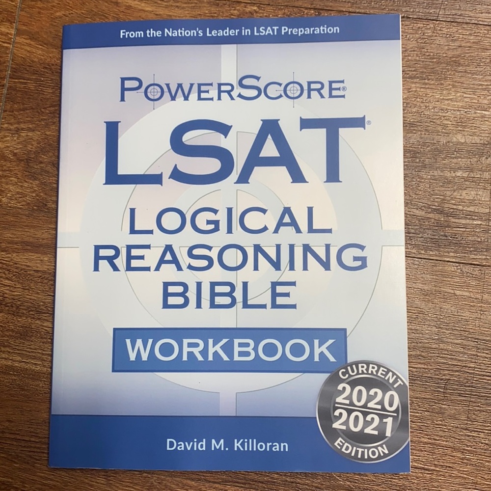 Brand New!!!!!! PowerScore LSAT Logical Reasoning Bible Workbook